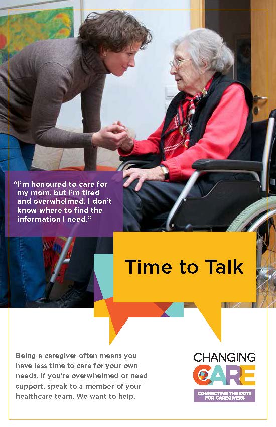 Time to Talk brochure cover